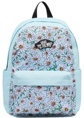 Zdjęcie produktu dla Plecak szkolny dziecięcy Vans Old Skool Grom Backpack 18L Crystal Blue w Kwiaty - VN000H56CAU1