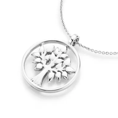 Produktbild von Kette Smart Jewel Behang Lebensbaum, Silber 925 Silber 45 cm