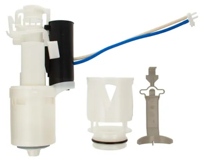 Image de VALSIR : Cloche d'alimentation pour mécanisme de chasse d'eau à deux boutons, compatible avec les cuvettes suspendues EVOLUT (2004-2016) - Référence : VS0864801