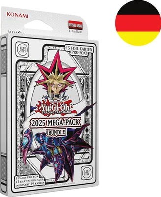 Zdjęcie produktu dla Yu-Gi-Oh! 2025 Mega-Pack Bundle German