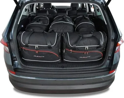 Obrázok produktu pre Tašky do kufra SKODA KODIAQ 2016-2023 5ks KJUST