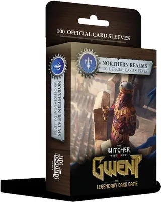 Produktbild von Gwent-Kartenschützer – Set mit 100 offiziellen Kartenschützern