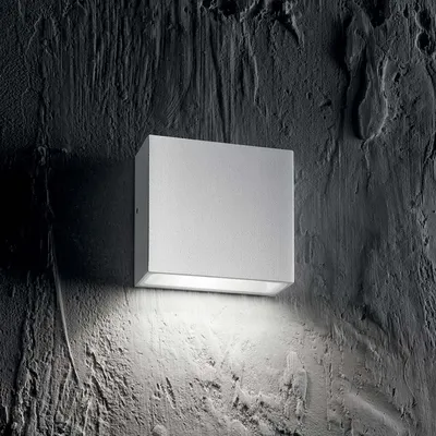 Imagen del producto de Aplique moderno Tetris-1, aluminio blanco, 1 luz, 3W, 3000K, luz cálida