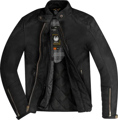 Produktbild von Merlin Mia Damen Motorrad Lederjacke, schwarz, M