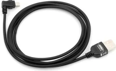 Produktbild von System-S Mini USB Kabel rechts gewinkelt aus USB Typ A 2.0 140 cm