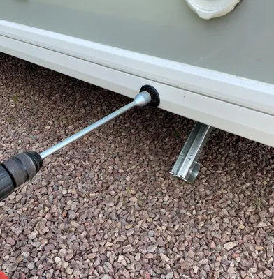 Obrázok produktu pre Maypole 12" predĺženie adaptéra pre karavan pre 19mm otočnú podperu