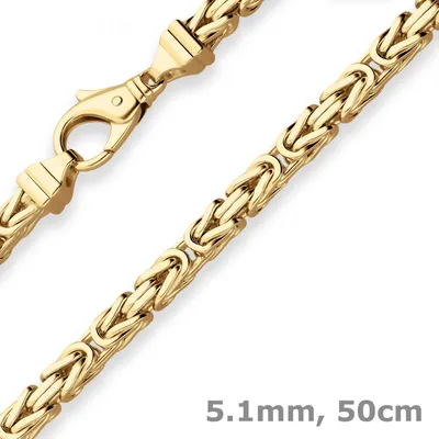 5-1mm-Königskette-aus-585-Gelbgold-50cm