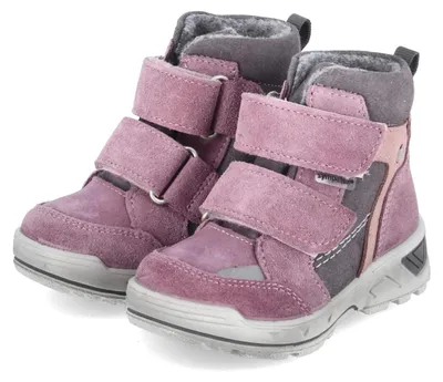 Immagine prodotto di Stivali da neve per bambine Pepino modello JANNE, colore viola, in pelle e materiali sintetici, taglia 25