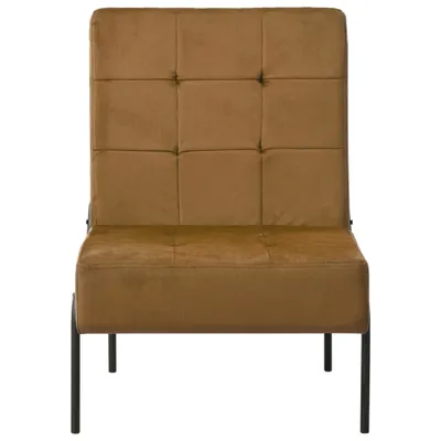 Immagine prodotto di Poltrona Relax 65x79x87 cm Marrone in Velluto