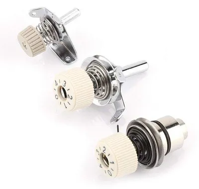 Immagine prodotto di Set di 3 righelli professionali per cuciture in metallo e plastica – Lunghezza: 3,5/4,5/5,5 cm – Ideali per cucire con precisione su materiali metallici e plastici