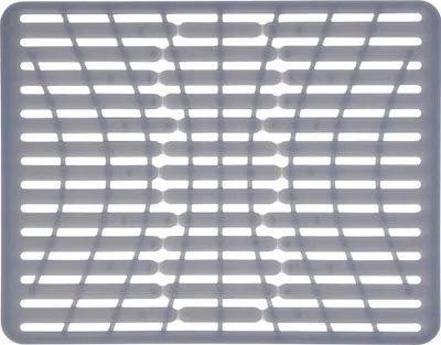 Obrázok produktu pre Podložka pod drez 32x41cm silikónová sivá GoodGrips / OXO