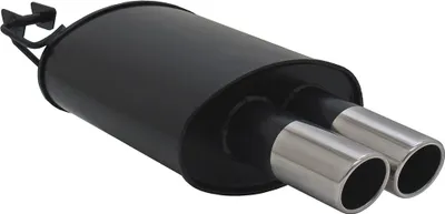 Produktbild von Novus Sportauspuff für BMW E39 2x76mm SR-Design Endschalldämpfer mit ABE
