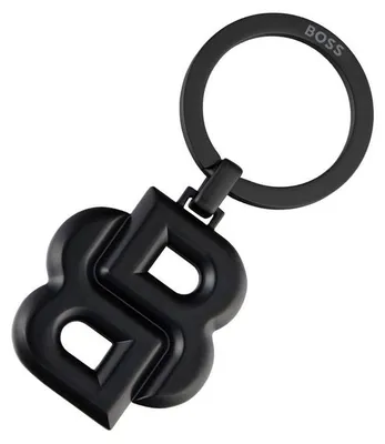 Produktbild von BOSS Schlüsselring Double B Matt Black