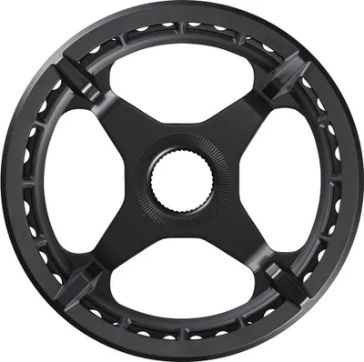Image de Shimano Steps E5000 Cre50 With Chain Guard E-bike Plateau de pédalier noir 44t Noir 44t