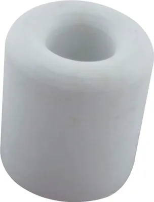 Produktbild von Wand-u. Bodentürpuffer - ø 30 mm, Höhe 30 mm, Gummi weiß