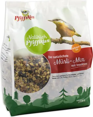 Produktbild von Natürlich Pfiffikus Müsli-Mix mit Insekten 2,5kg