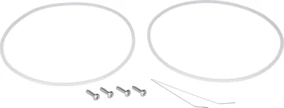 Produktbild von BLUPARTS - KOMPATIBEL 10102779 Dichtung Set für Pumpentopf passend für BOSCH 12005744 182mmØ BLUPARTS in Geschirrspüler 2Stk