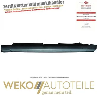 Produktbild von Einstiegblech links DIEDERICHS 9656241 für CITROËN