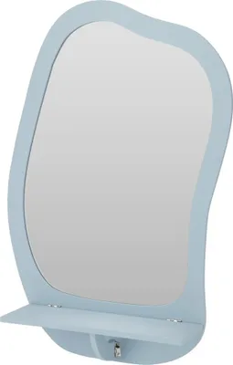 Obrázek produktu pro Zrcadlo do dětského pokoje z pohodlnou poličkou na hračky, 40 x 11 x 60 cm