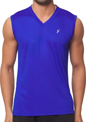 Produktbild von CFLEX Herren Sport Shirt Fitness Muscle-Shirt Sportswear Collection - Royal XXL