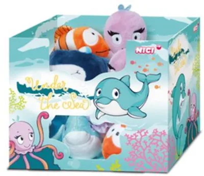 Produktbild von NICI - Summer - Sortiment Meerestiere 15 cm sortiert