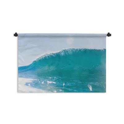 Produktbild von MuchoWow® Wandteppich Wandbehang Golf - Meer - Sommer 60x40 cm Tapisserie Dekoration Wandtuch - Wanddekorationen