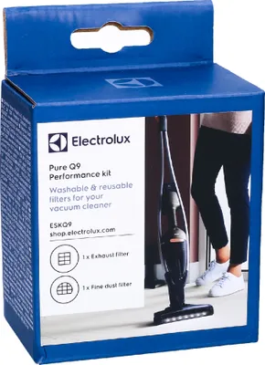 Zdjęcie produktu dla Electrolux ESKQ9, Filtr, Pionowy odkurzacz, Czarny, Niebieski, Biały, Electrolux, PQ91-3EB, PQ92-3PGF, Pudełko