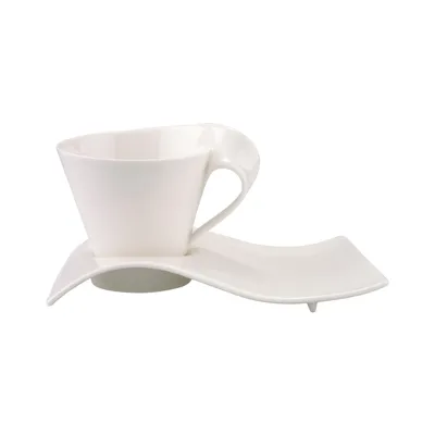 Produktbild von Villeroy & Boch NewWave Caffè Café au lait Tasse mit Unterteller 260 ml