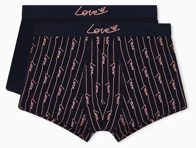Productafbeelding van EMPORIO ARMANI heren boxershorts, AR.Blue met all-over print/AR. Blauw, maat L