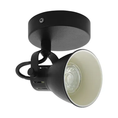 Immagine prodotto di Eglo LED parete e soffitto Sera 2 nero orientabile IP20 3,3W GU10 240lm bianco caldo 3000K