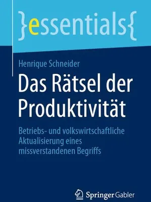 Obrázek produktu pro Das Rätsel der Produktivität