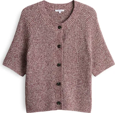 Produktbild von OPUS Strickjacke Serie Dacki für Damen im Poncho-Stil, Farbe Cassis