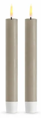 Produktbild von DELUXE HOMEART LED STABKERZEN SAND 2 Stück - 15 cm