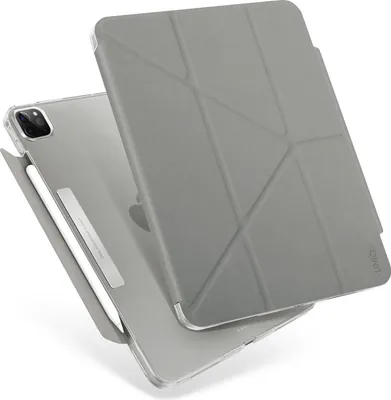 Produktbild von Uniq Camden Etui Für Ipad Pro 11"" (2021) - Grau Antimikrobiell