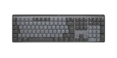 Image de Logitech Master Series MX Mechanical - Clavier - rétroéclairé - sans fil - Bluetooth LE - QWERTY - nordique (danois/finlandais/norvégien/suédois) - Commutateur de touche : Clicky - Graphite (920-010755)