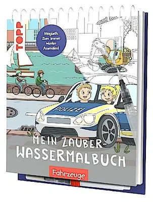 Immagine prodotto di Mein Zauber-Wassermalbuch Fahrzeuge