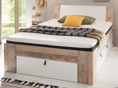 Produktbild von Bett Komplettbett Einzelbett Kompaktbett Doppelbett Bettanlage "Chery I"