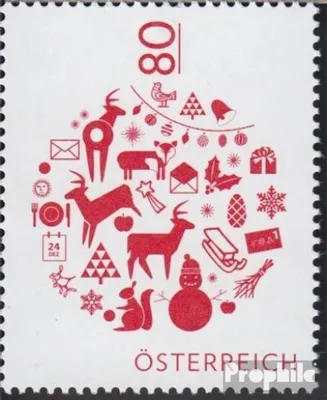 Produktbild von Briefmarken Österreich 2016 Mi 3301 (kompl.Ausg.) postfrisch Weihnachten