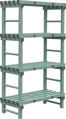 Immagine prodotto di Scaffalatura impilabile Jackstack 1000x1750x500mm di REA per celle frigorifere o magazzini.