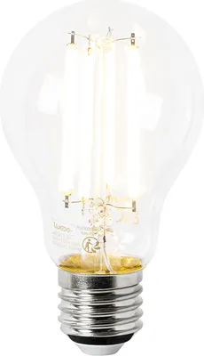 Produktbild von LUEDD 5er Set E27 LED-Glühbirnen A60 Klar 4,9W 1055lm 2700K