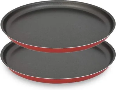Produktbild von Famanu Pizzaform Aluminium mit Antihaftbeschichtung - Durchmesser 30 cm - Set von 2