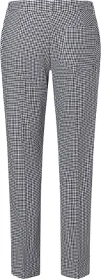 Produktbild von KARLOWSKY Damen Pepitahose BASIC Kochhose Regular Baumwolle Schwarz XL
