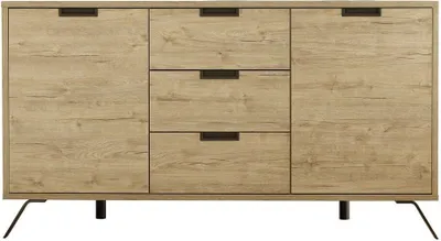 Zdjęcie produktu dla Komoda 2-drzwiowa, 3 szuflady, szerokość 156 cm - Palma