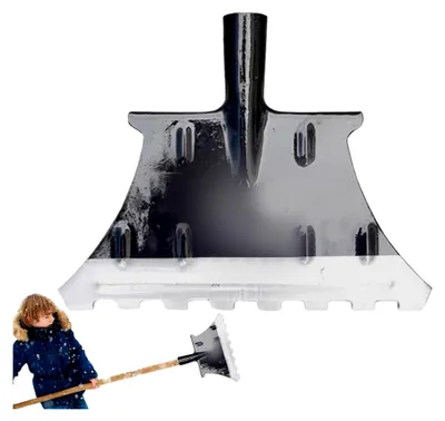 Produktbild von Schneeschaufel für Autos, 33 cm, effektiver Winter Schneeschieber