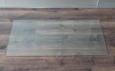 Produktbild von Rechteck 110x50cm - Funkenschutzplatte Kaminbodenplatte Glasplatte