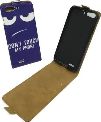 Produktbild von Handyhülle Tasche für Handy ZTE Blade V6 Dont Touch my Phone