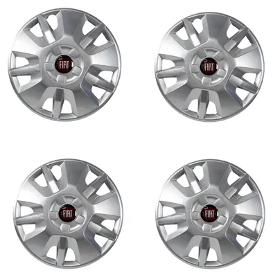 Produktbild von Original Radkappen Radzierblenden Satz 15 Zoll Silber für Fiat Ducato 1374086080