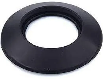 Produktbild von Silikon-Dichtung aus Gummi, für Edelstahl, schwarz, Durchmesser 100 mm