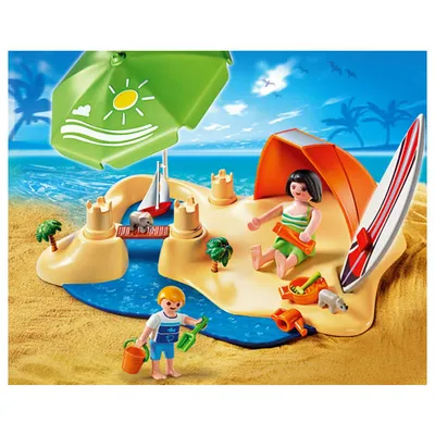 Produktbild von PLAYMOBIL 4149 Strandurlaub KompaktSet