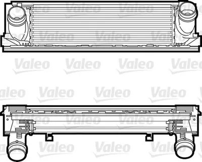 Produktbild von VALEO 818263 Ladeluftkühler LLK für BMW 1 Schrägheck (F20) Turbo Intercooler